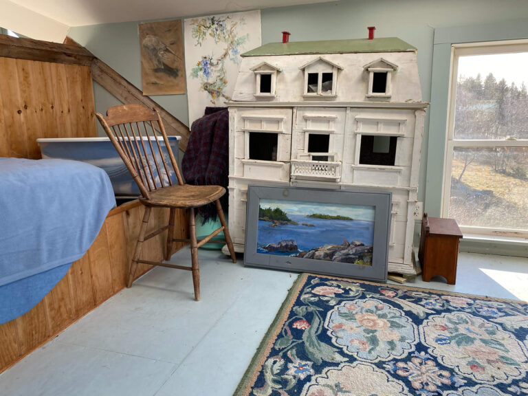 My mother’s dollhouse – 1913 FAO Schwartz – owned by four generations and still loved